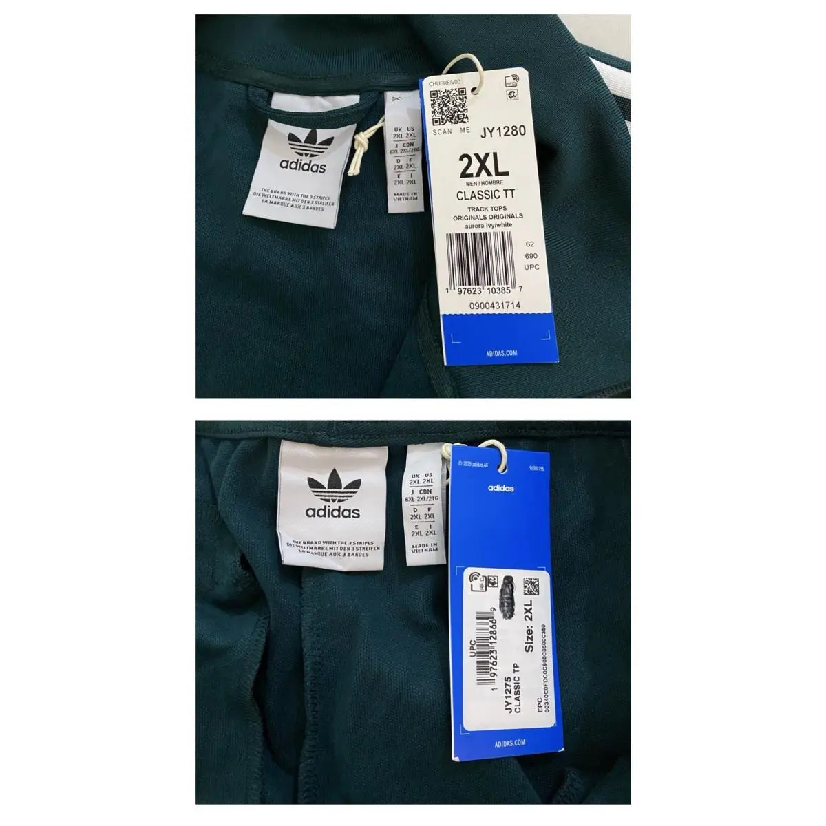 Adidas clothing - Aurora Ivy White 3