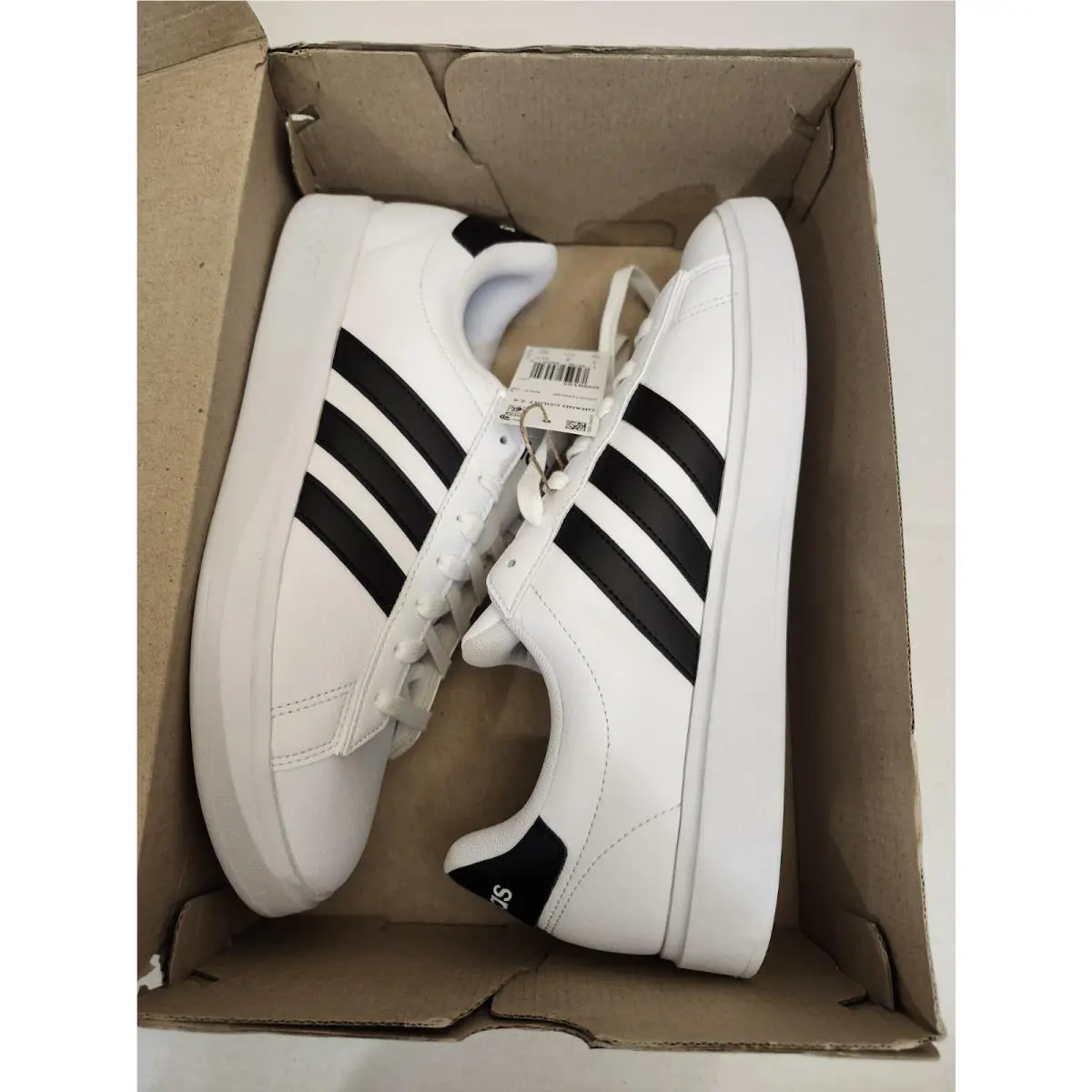 Adidas shoes - adidas Grand Court 2.0 - Grand Court - Black / White (UPC: 0195739845340) 0