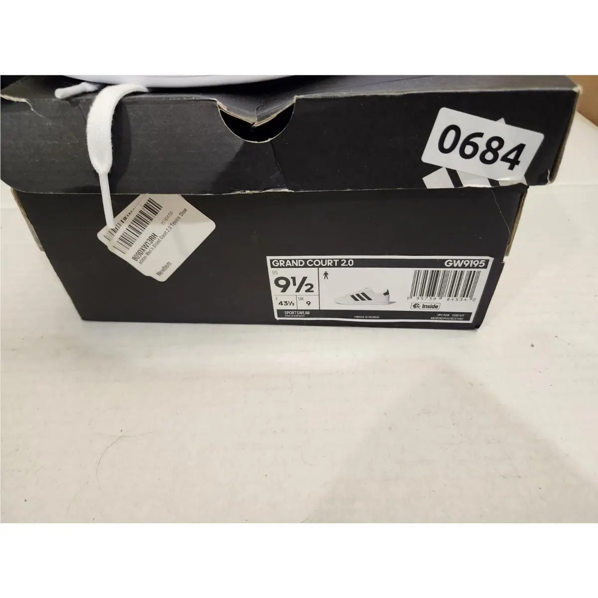 Adidas shoes - adidas Grand Court 2.0 - Grand Court - Black / White (UPC: 0195739845340) 3