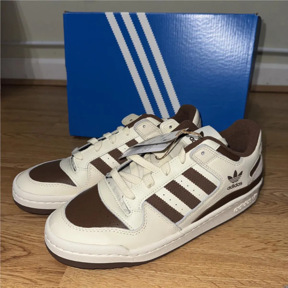 Adidas Originals Forum Low Beige Brown - IG3900 Size 9