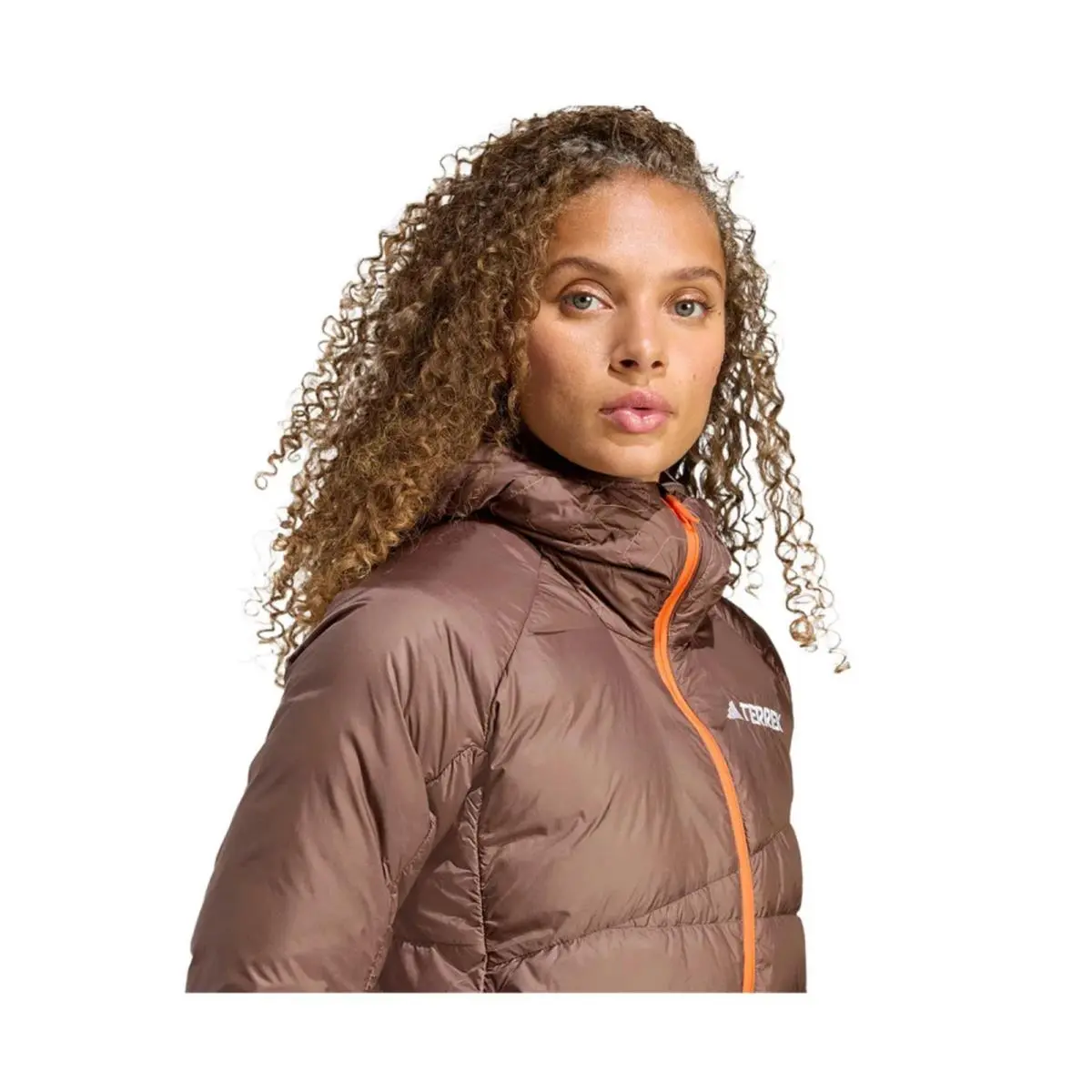 Adidas clothing - adidas Terrex Xperior Climawarm+ Down Jacket - Brown (UPC: 197626623161) 3