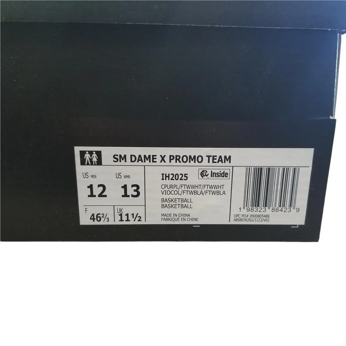 Adidas shoes - adidas Dame - Dame - IH2025 - Purple (UPC: 198323864239) 7