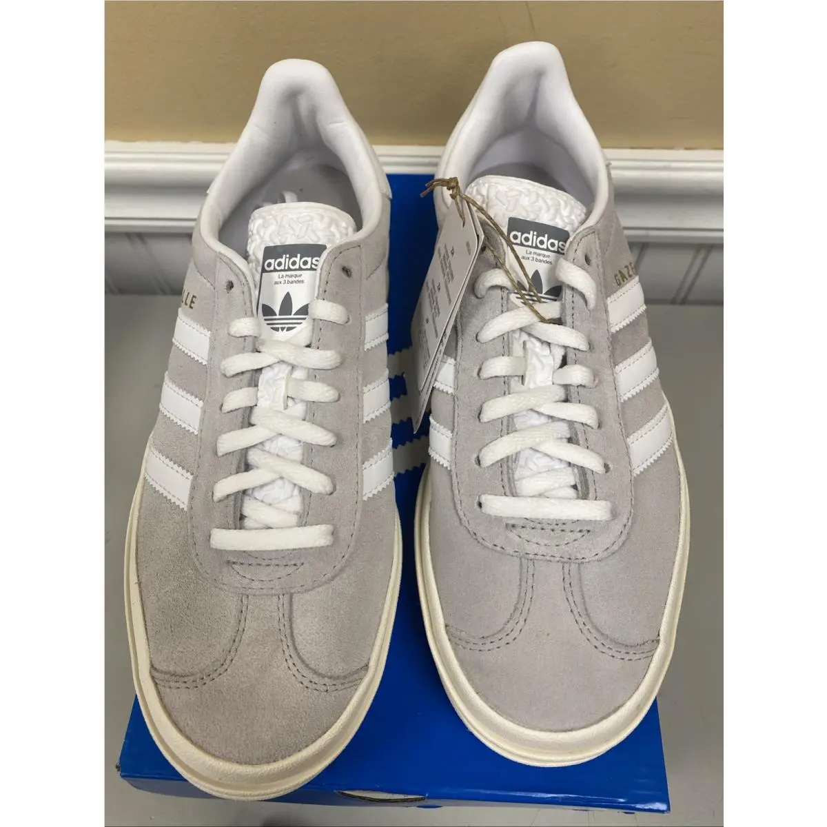 Adidas shoes - adidas Gazelle - Gazelle - Gray/White (UPC: 4066748981359) 0