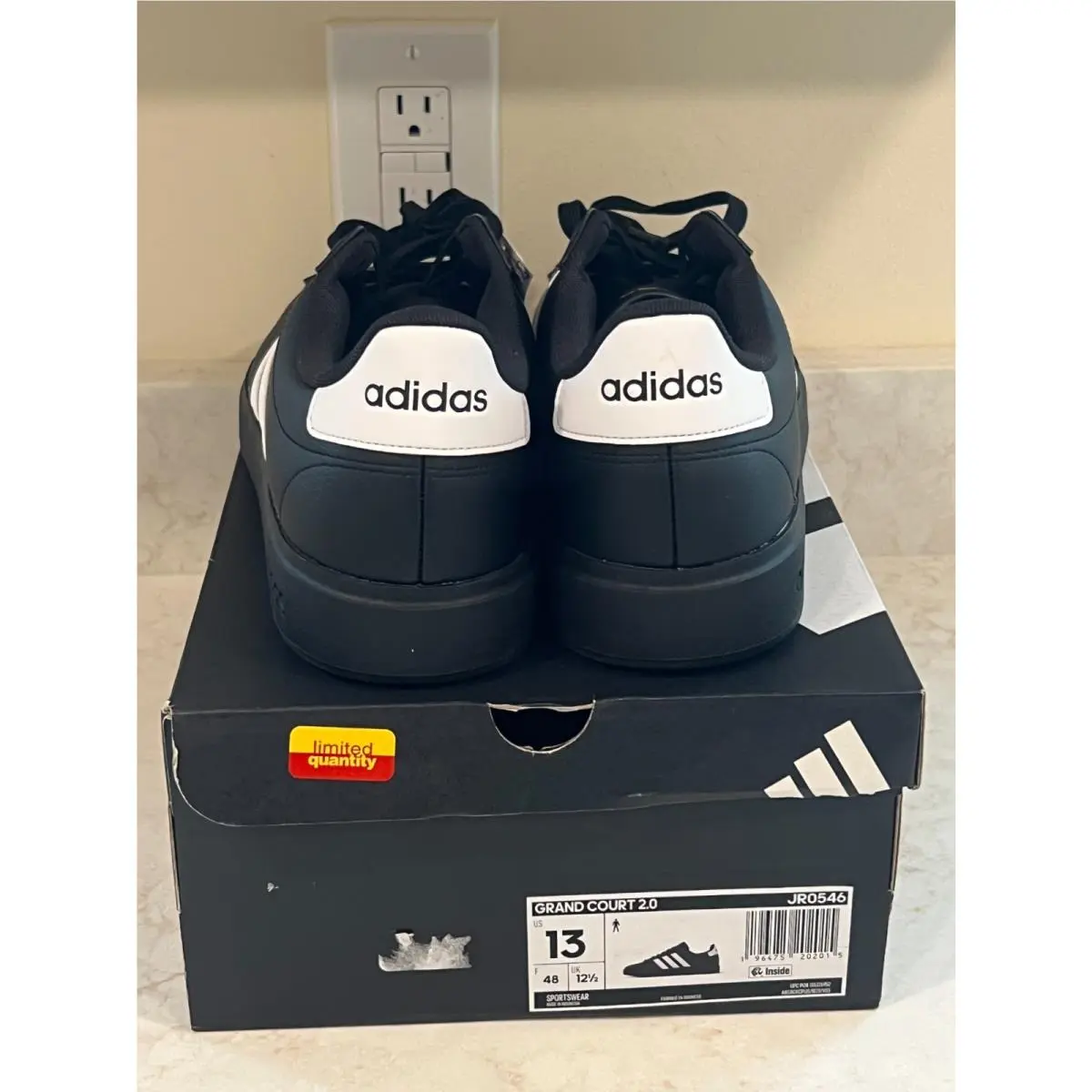 Adidas shoes - adidas Grand Court - Grand Court - vs-181755 - Black (UPC: 196475202015) 4