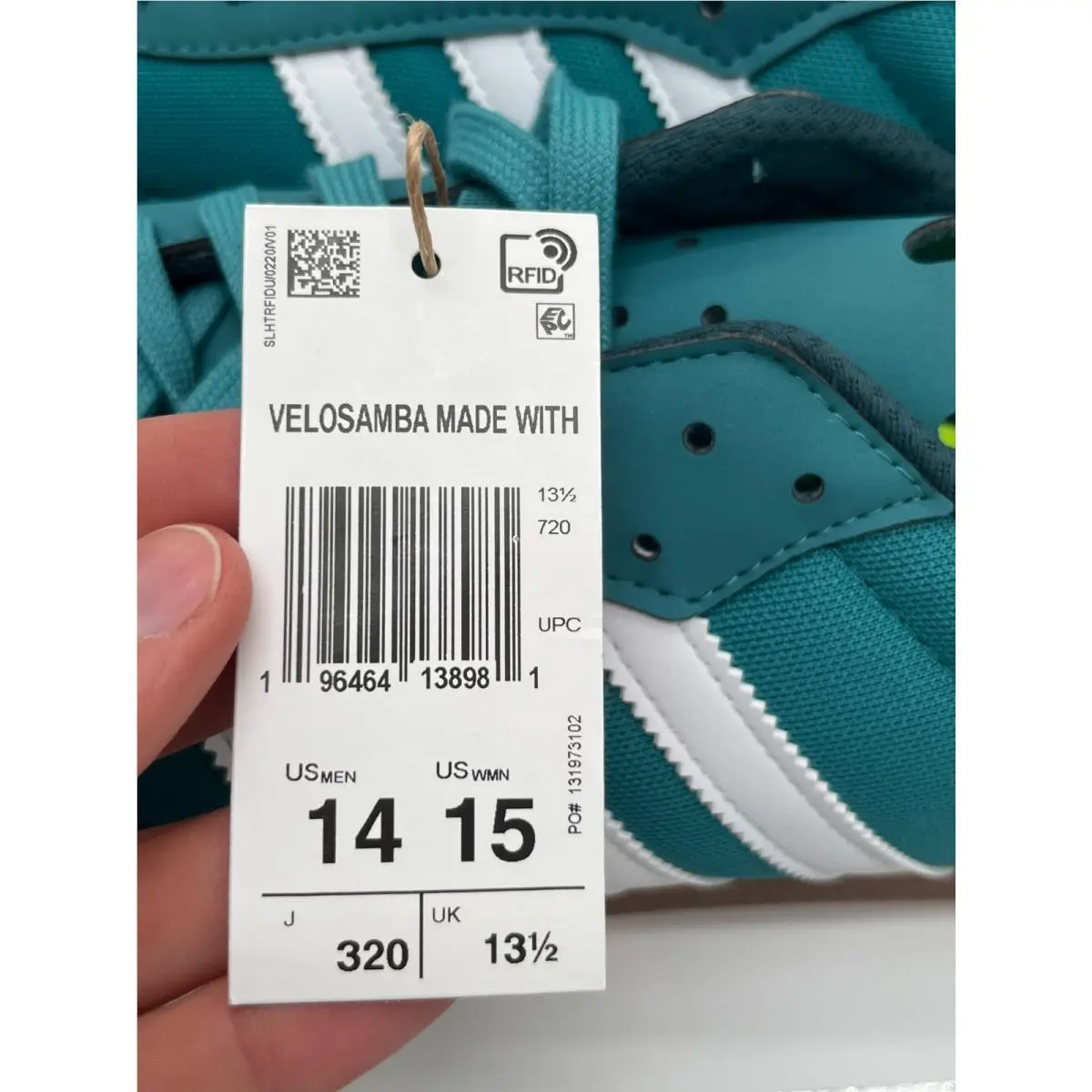 Adidas shoes - adidas Velosamba - Velosamba - IE7023 - Green 9