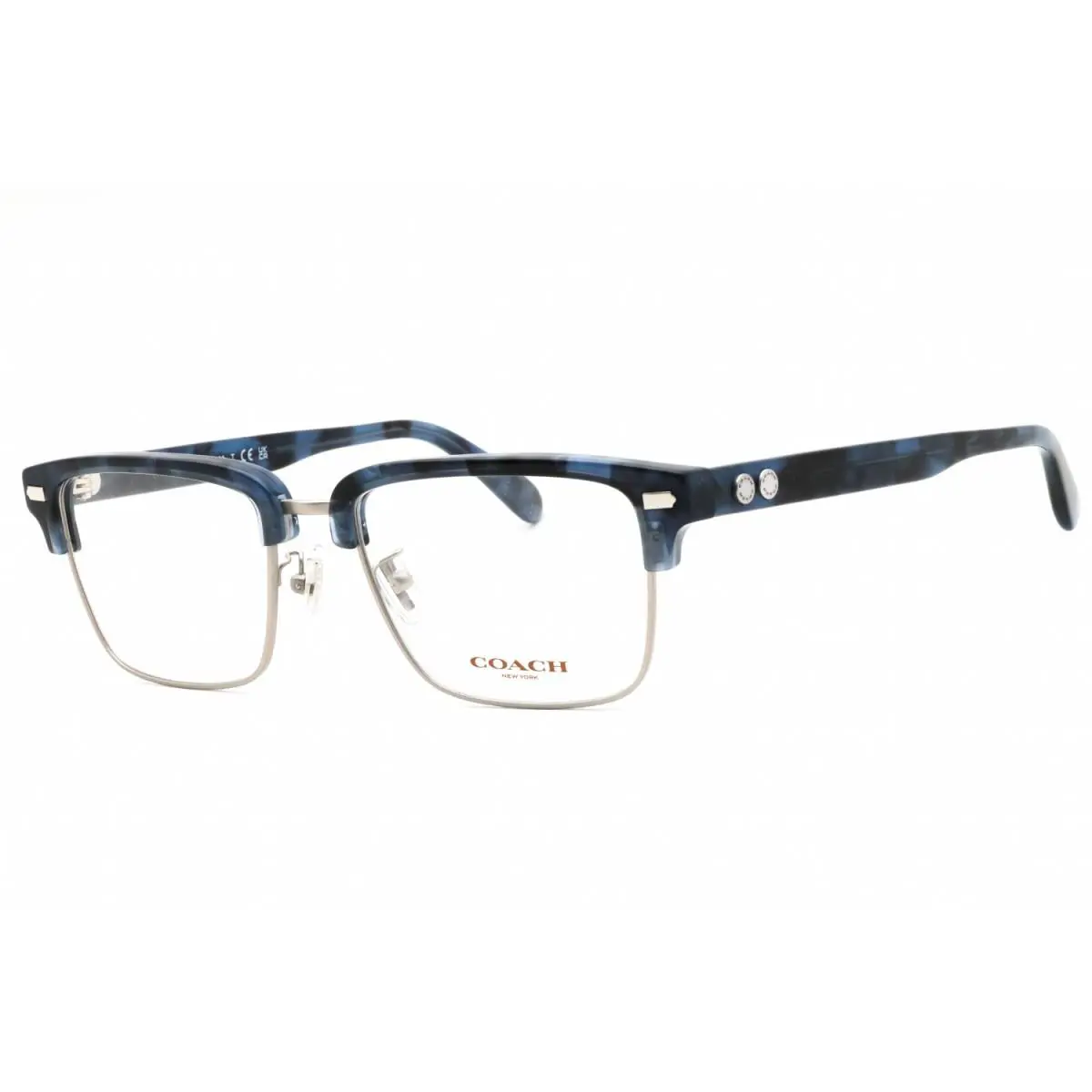 Coach HC6253-5754-54 Eyeglasses Frame Size 54mm 19mm 150mm Blue Tortoise Men 725