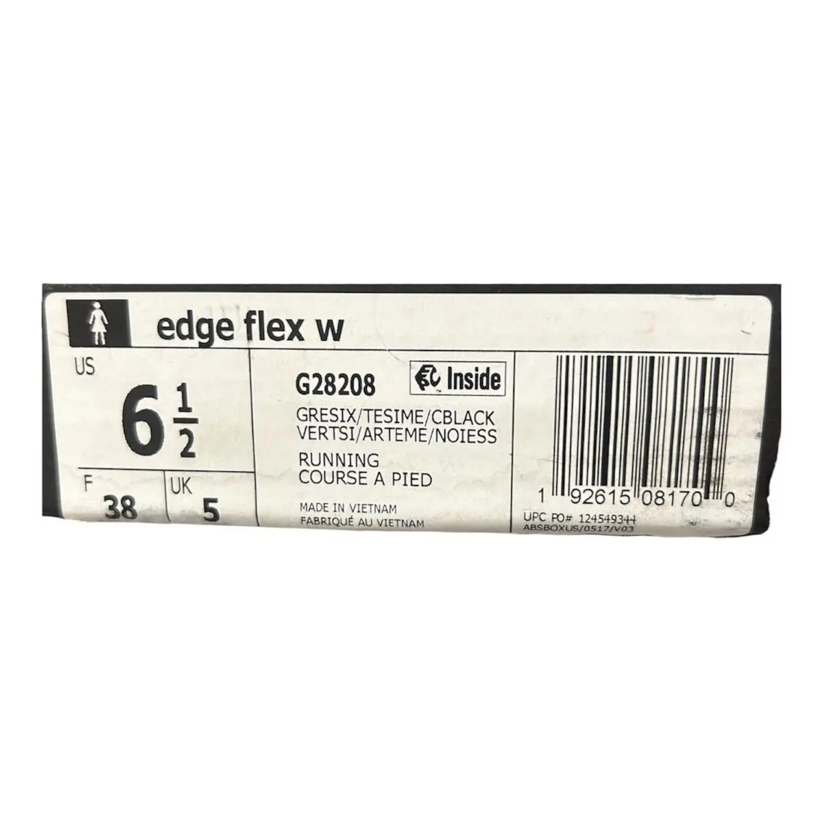 Adidas shoes - adidas Edge Flex - Edge Flex - Black (UPC: 192615081700) 5