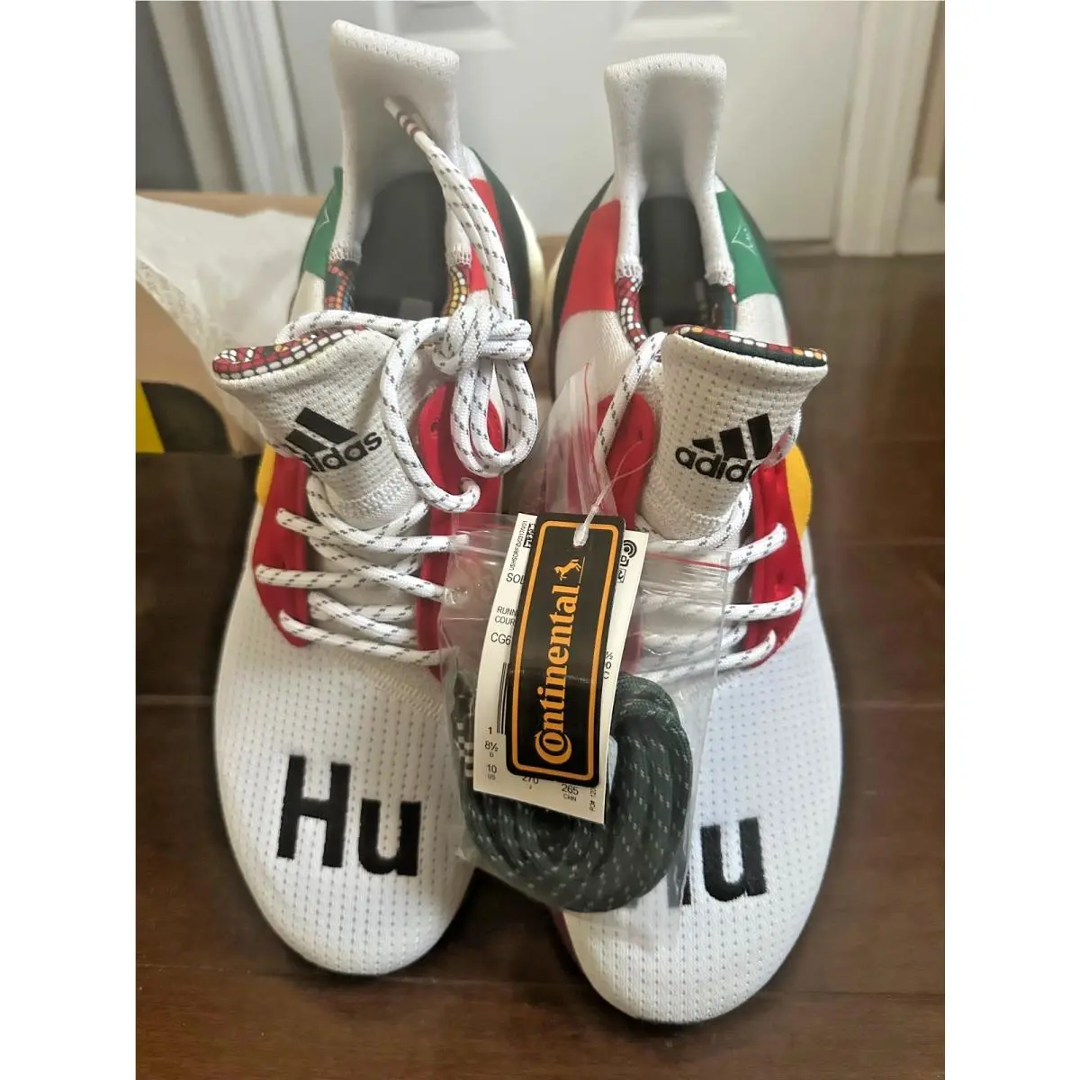 Size 10 - Adidas Solar Hu Glide White Women`s CG6776