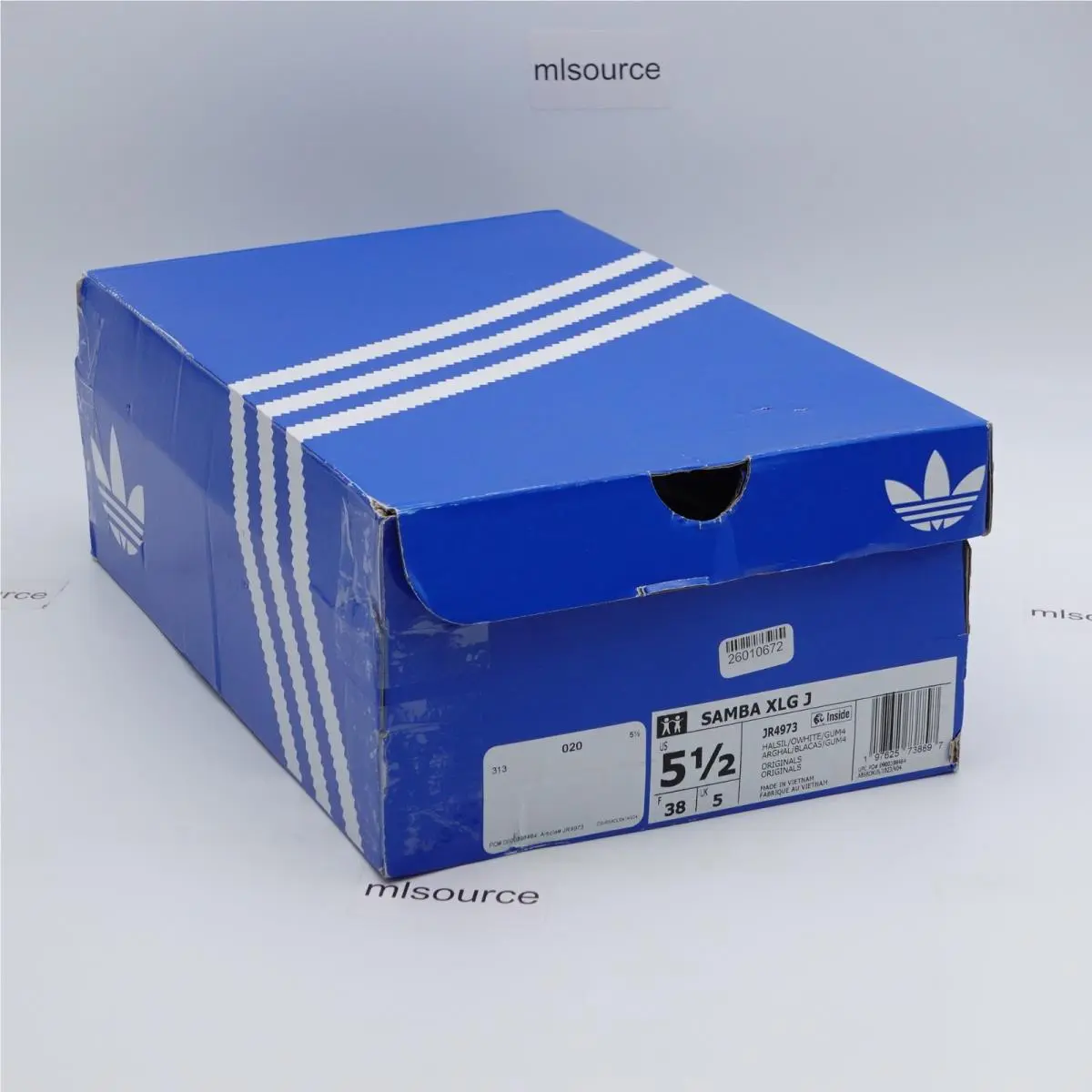Adidas shoes - adidas Samba XLG - Samba XLG - JR4973 - Silver (UPC: 197625738897) 2