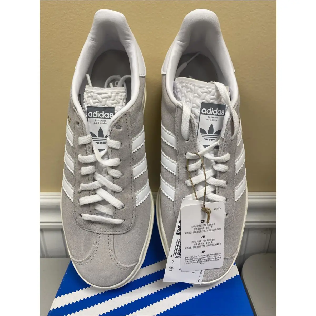 Adidas shoes - adidas Gazelle - Gazelle - Gray/White (UPC: 4066748981311) 0