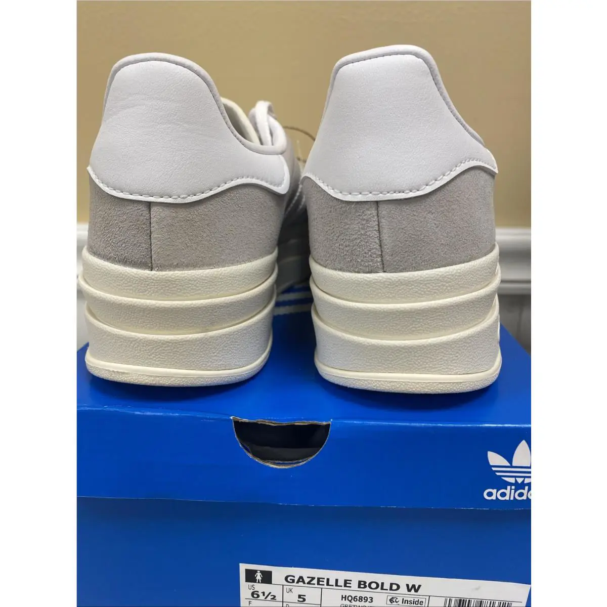 Adidas shoes - adidas Gazelle - Gazelle - Gray/White (UPC: 4066748981311) 4