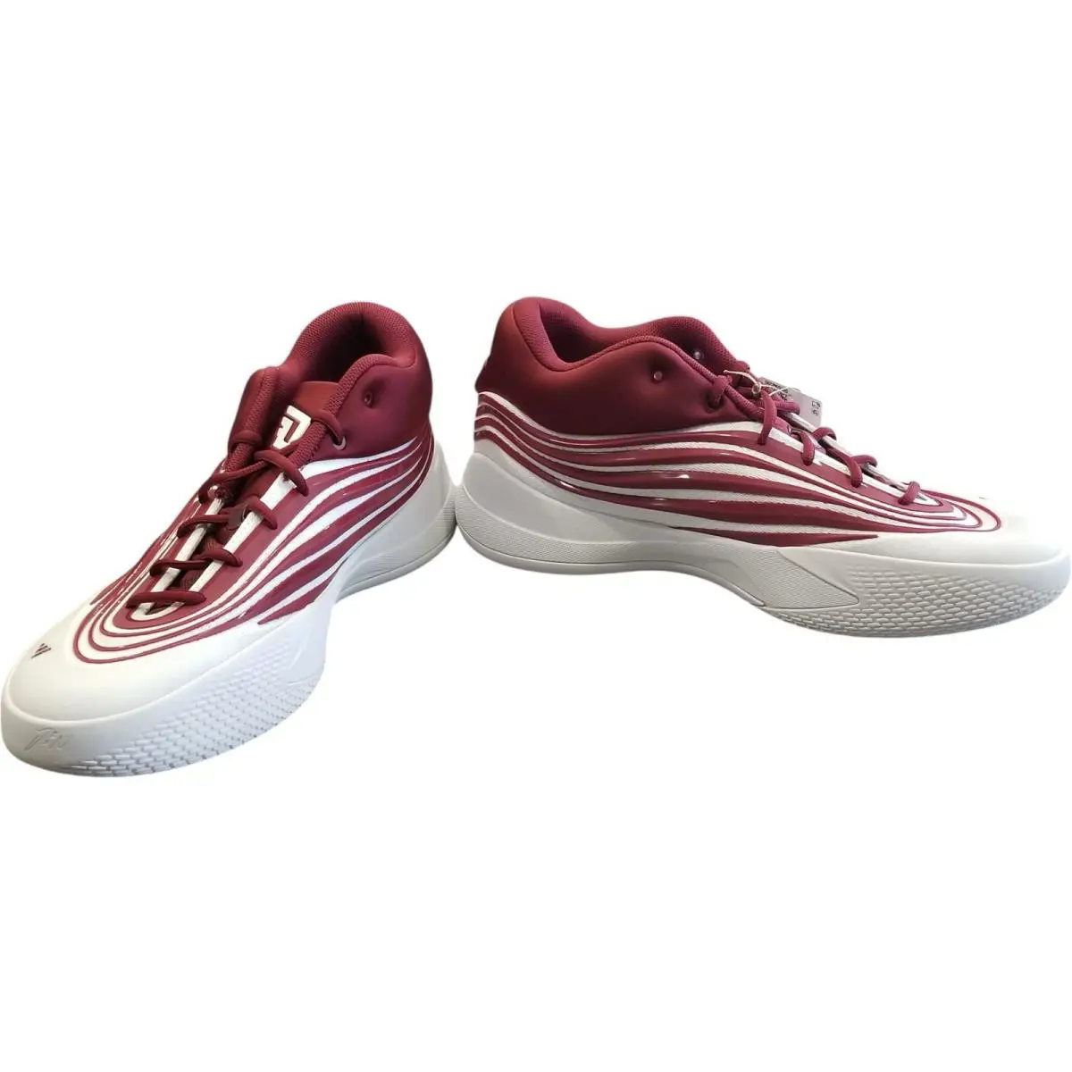 Adidas shoes - adidas Dame - Dame - IH2036 - Maroon White (UPC: 198323936110) 1