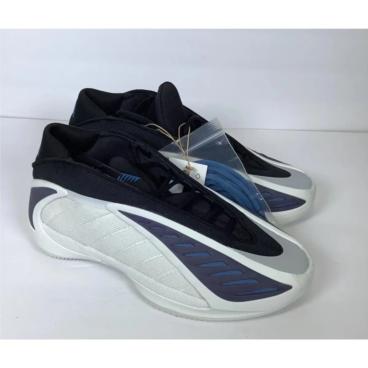Adidas Anthony Edwards 2J Low White/black JQ2052 Mens US Size 7 FR 40 Basketball