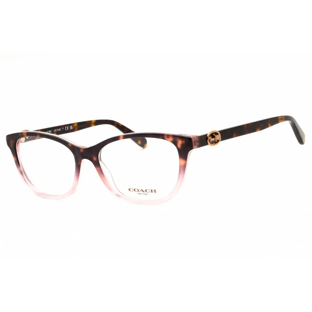 Coach HC6180 5650 Rose Tortoise Gradient 54mm Eyeglasses