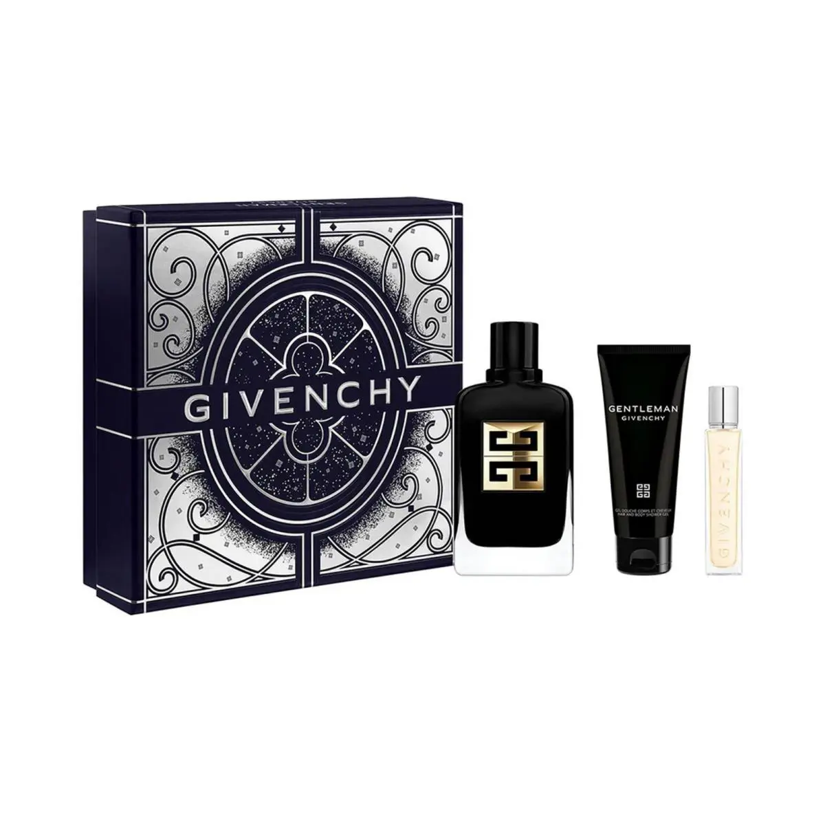 Givenchy Gentleman Society Ambree 3 PC Gset Men - 3.4OZEDP + 2.5OZ S.g. + 0.42OZ