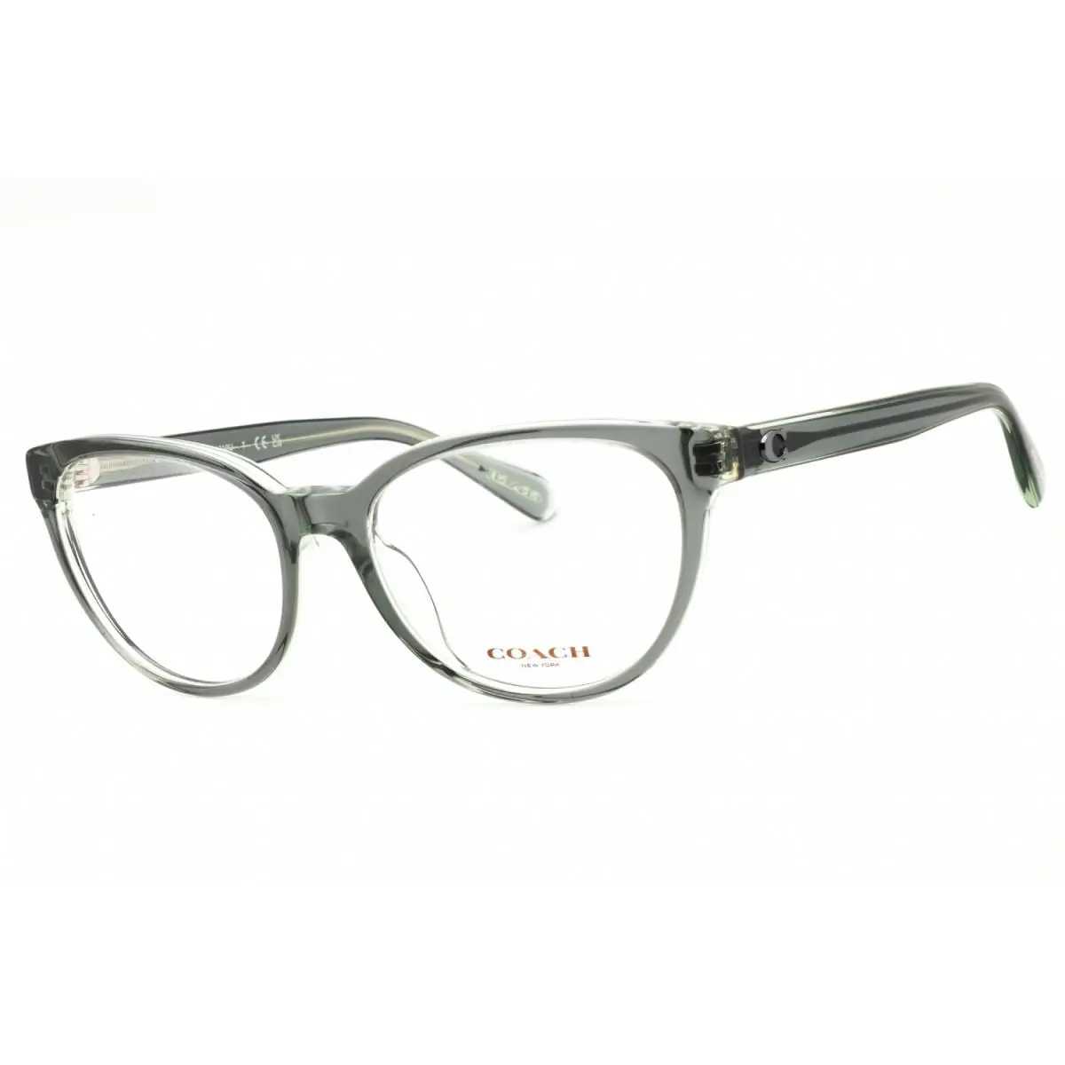 Coach HC6210U-5746-55 Eyeglasses Frame Size 55mm 17mm 140mm Green Transparent Wo