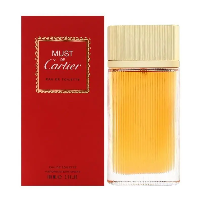 Must De Cartier Women 3.3 oz 100 ml Eau De Toilette Spray