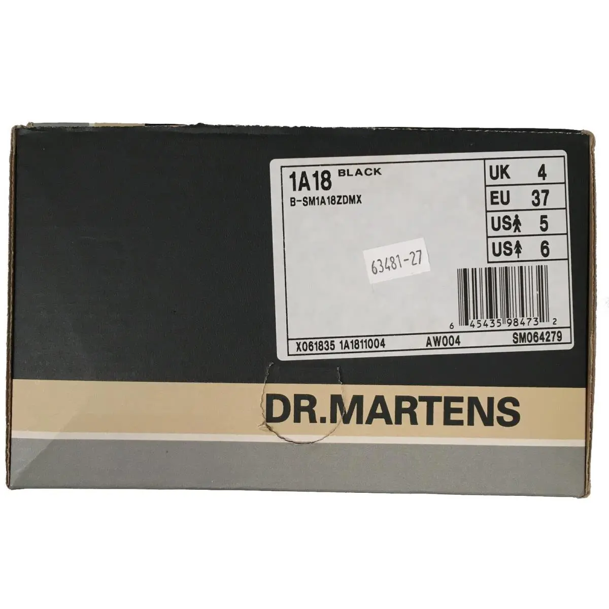 Dr. Martens shoes - Black (UPC: 645435984732) 1