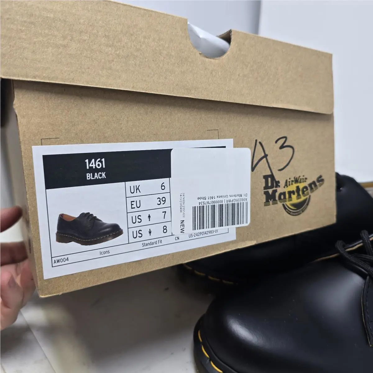 Dr. Martens shoes - Dr. Martins 1461 - Martins - Black 9