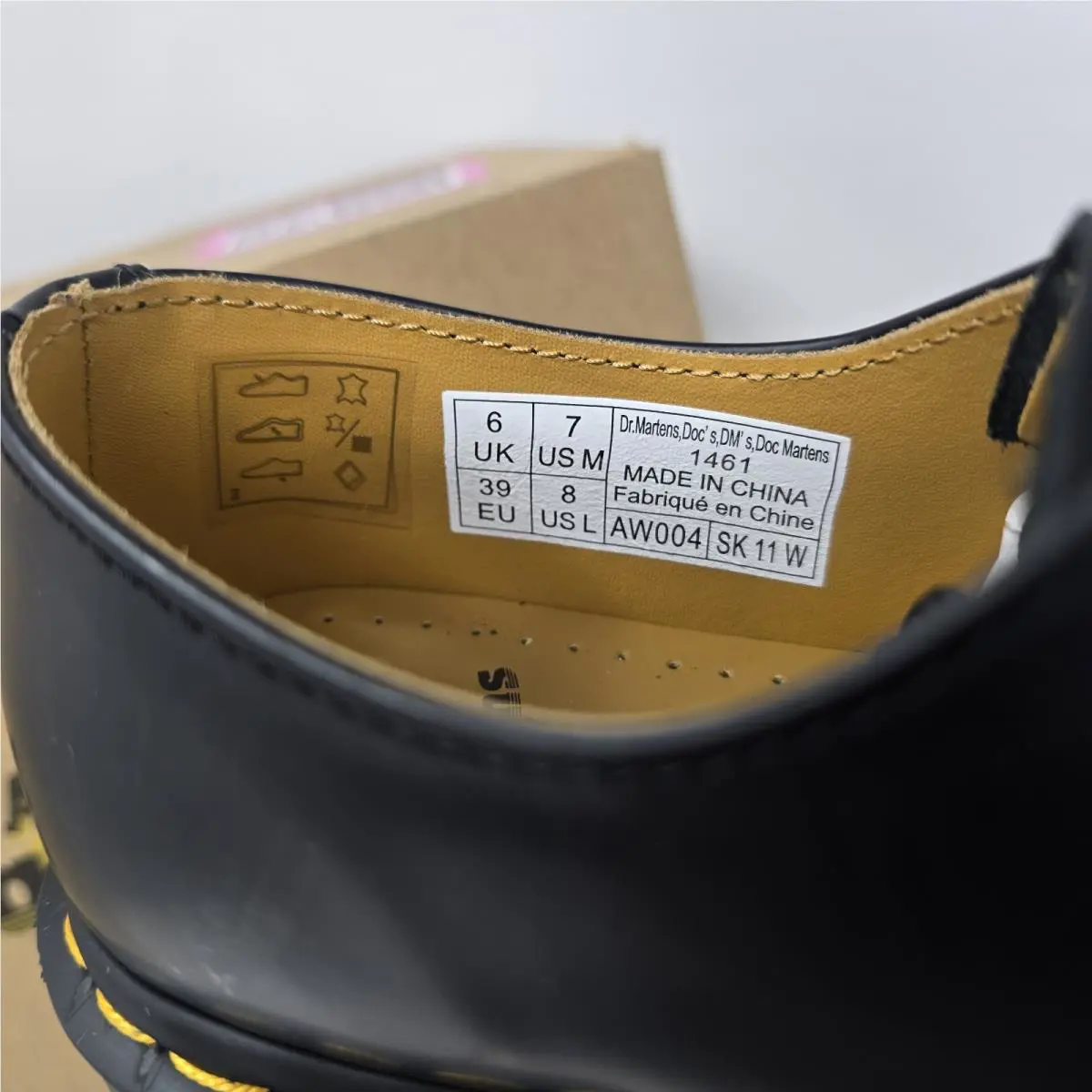 Dr. Martens shoes - Dr. Martins 1461 - Martins - Black 1