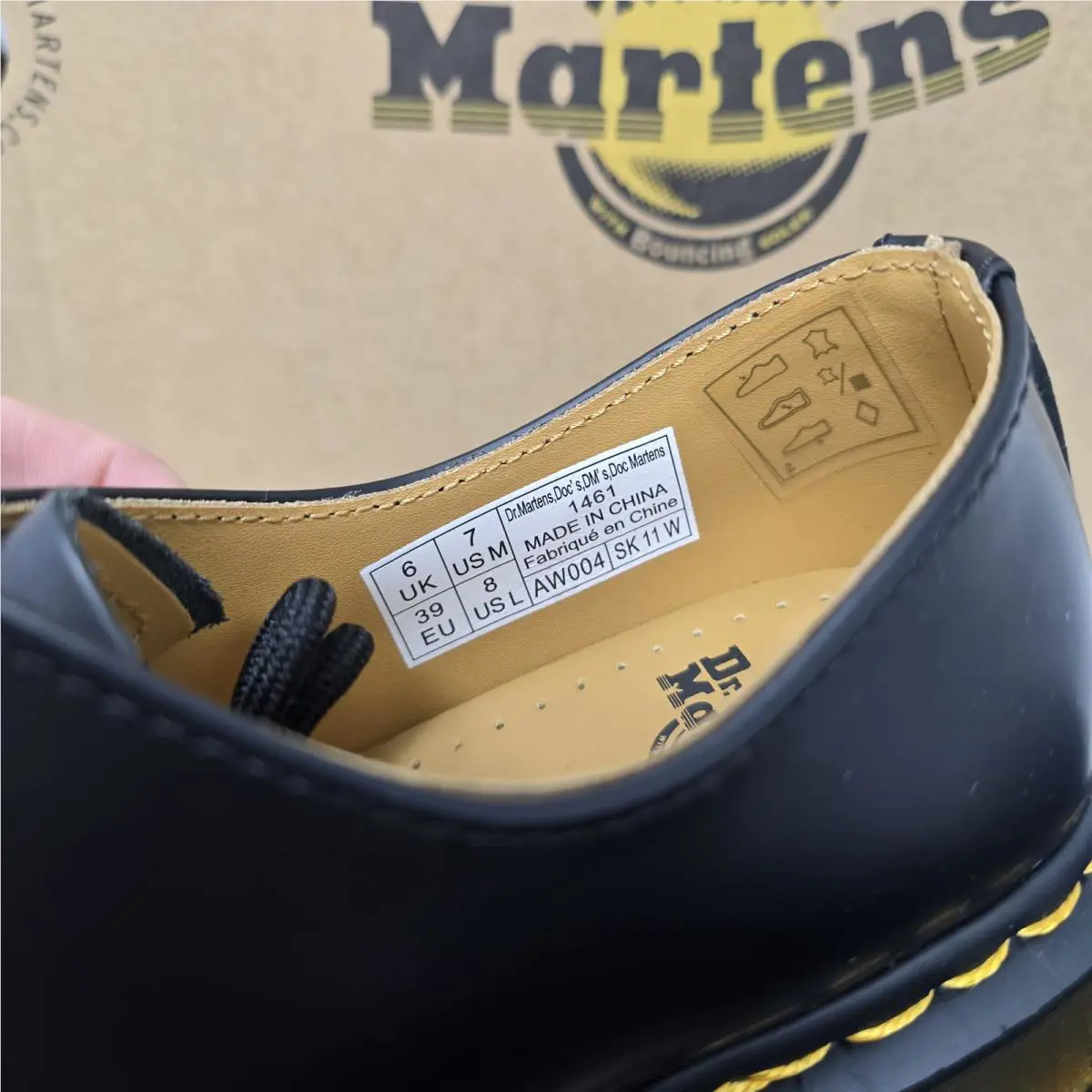Dr. Martens shoes - Dr. Martins 1461 - Martins - Black 4