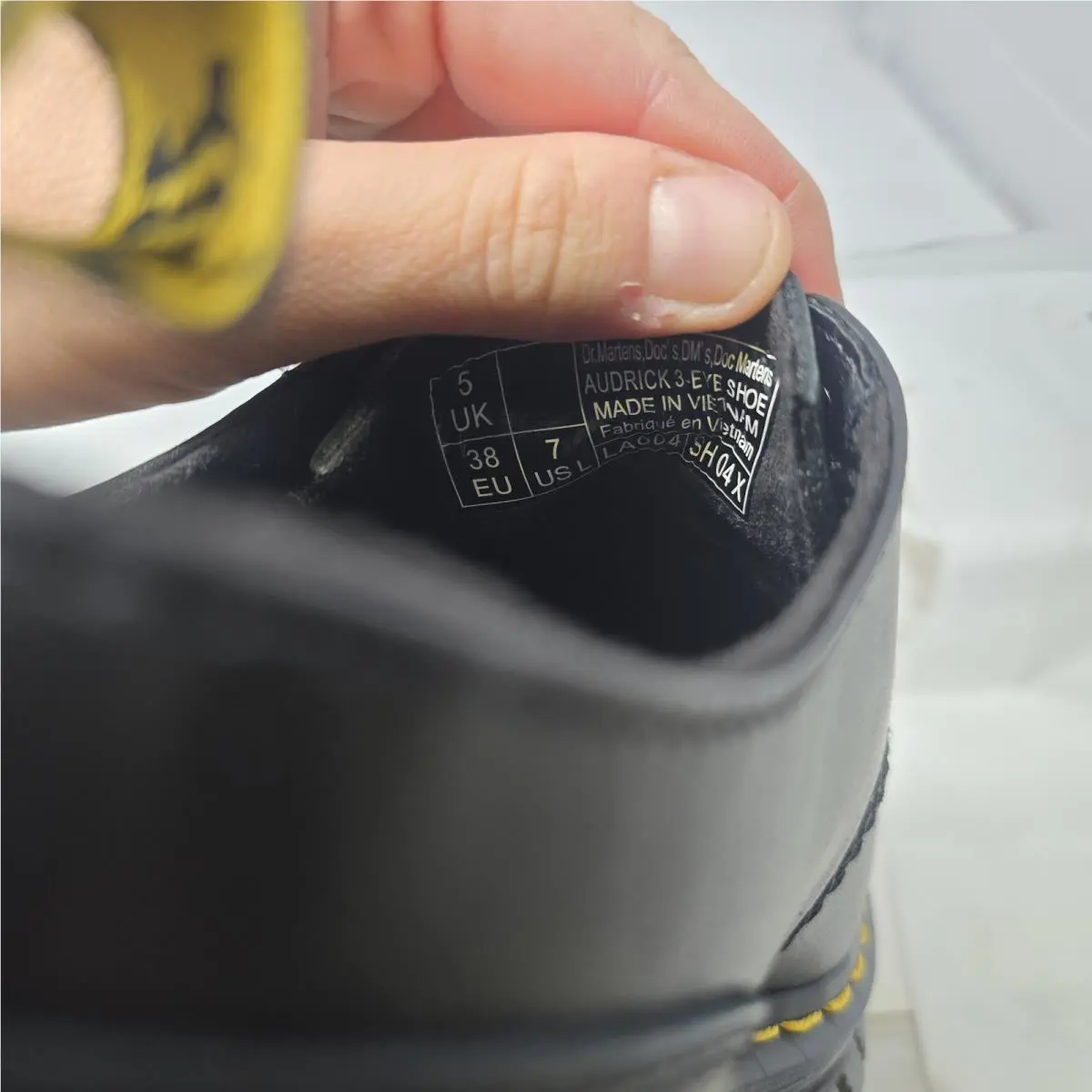 Dr. Martens shoes - Dr Martens Audrick 3 Eye - Black 7