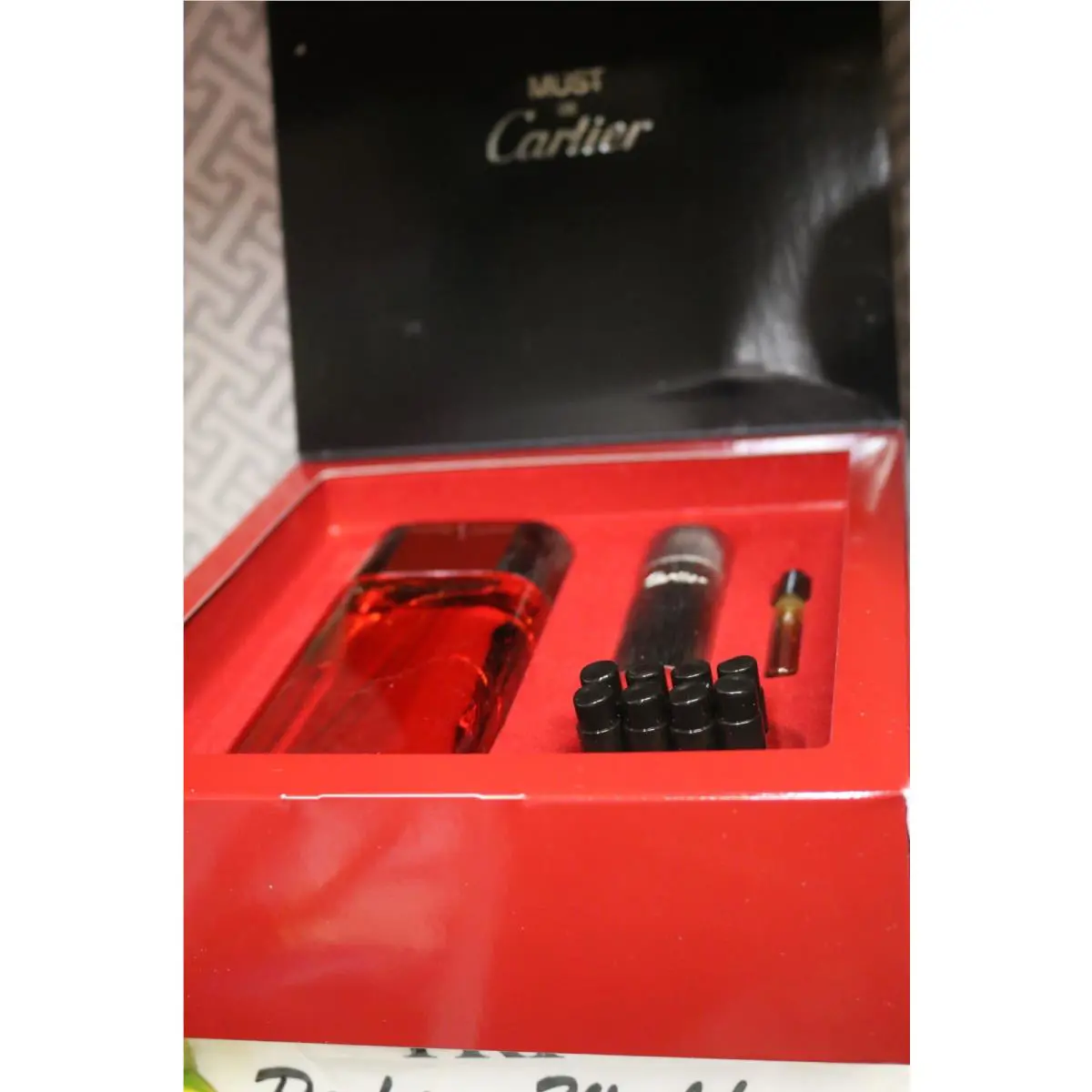 Must DE Cartier Edt Women Spray 3.3 oz +refillable Purse Spray 1.5 ml+1.5 ml x 9