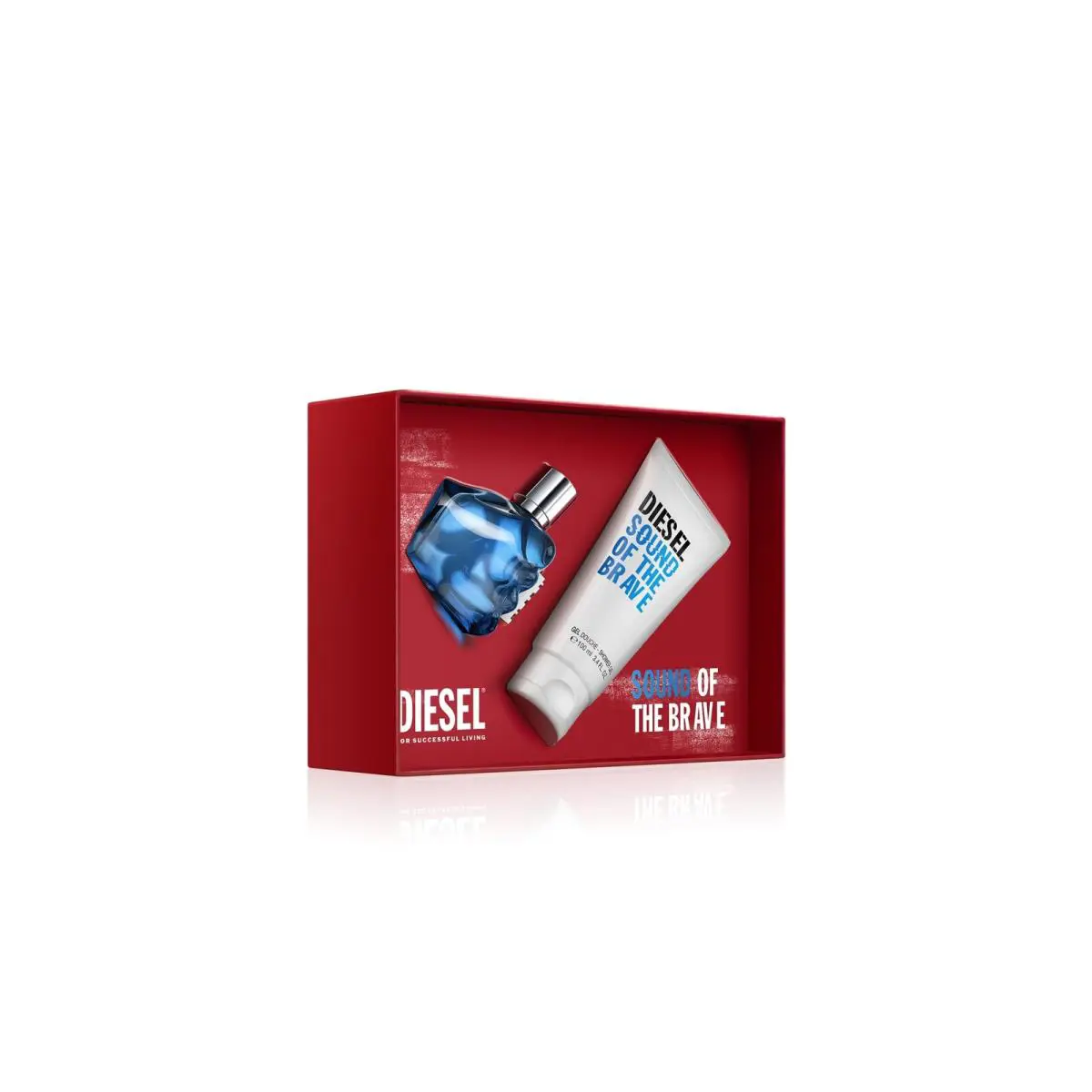Diesel Sound of The Brave 2 PC Gift Set 1.7oz Edt 2.5OZ Shower Gel