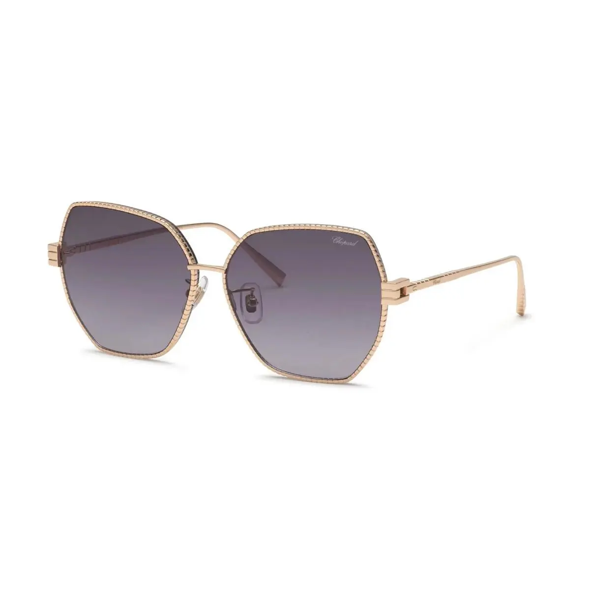SCHL28M 0300 Gold Grey Women Sunglasses by Chopard