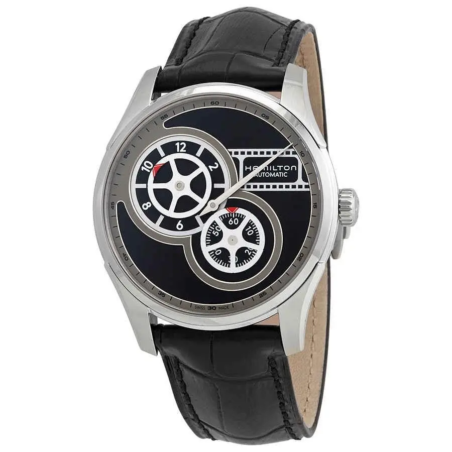 Hamilton Jazzmaster Regulator Cinema Automatic Black Dial Men`s Watch H42605731