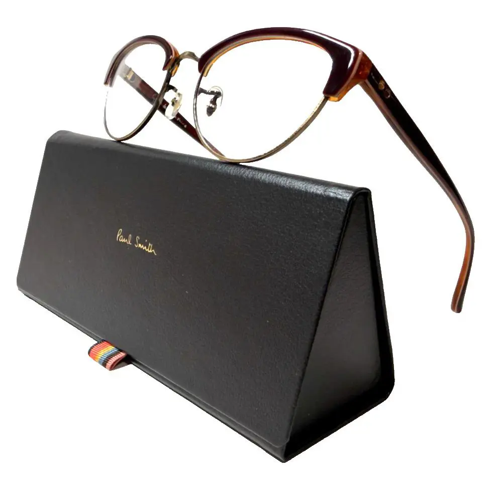 Paul Smith Harlyn PM 8195 1289 Shiny Brown Bronze Authentc Eyeglasses 50-18