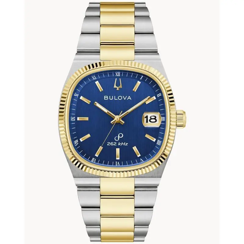 Super Seville Precisionist Men`s Watch 98B462 Sapphire Crystal Blue Dial by Bulova
