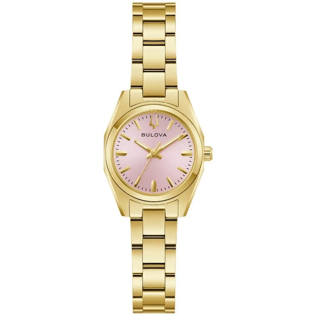 Bulova Surveyor Women`s Gold-tone Quartz Watch 97L187