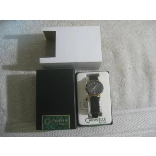Caravelle By Bulova 40A05 Vintage Watch in Box
