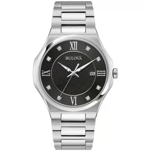Bulova Classic Silver-tone Men`s Watch 96D156