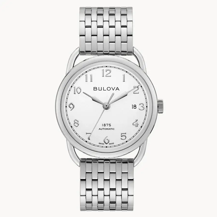Joseph Bulova Commodore Limited Edition Automatic Men`s Dress Watch 96B326