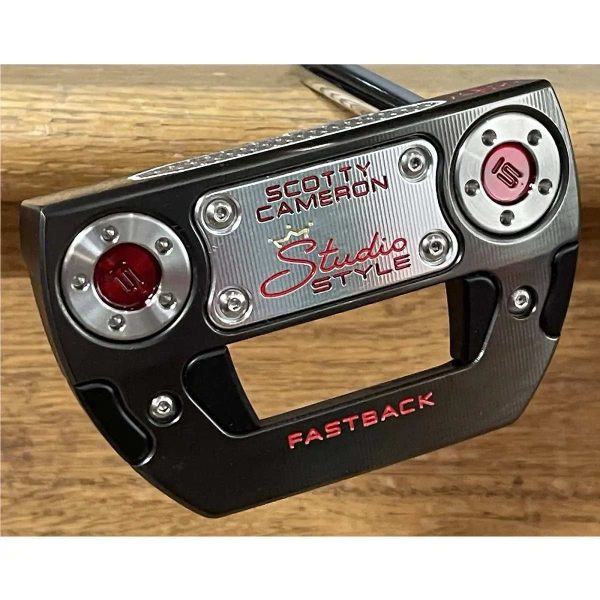 Scott  - Studio Style Fastback - 2026 - SCS - Xtreme Dark Finish - DLC - Red, Lie Angle: Black 0