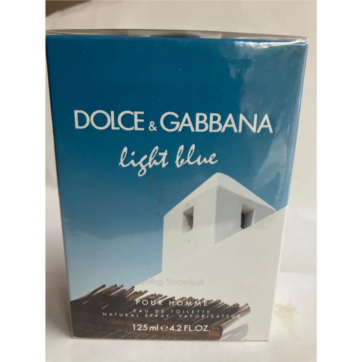 Dolce Gabbana D G Light Blue Living Stromboli 4.2oz Edt Spray For Men