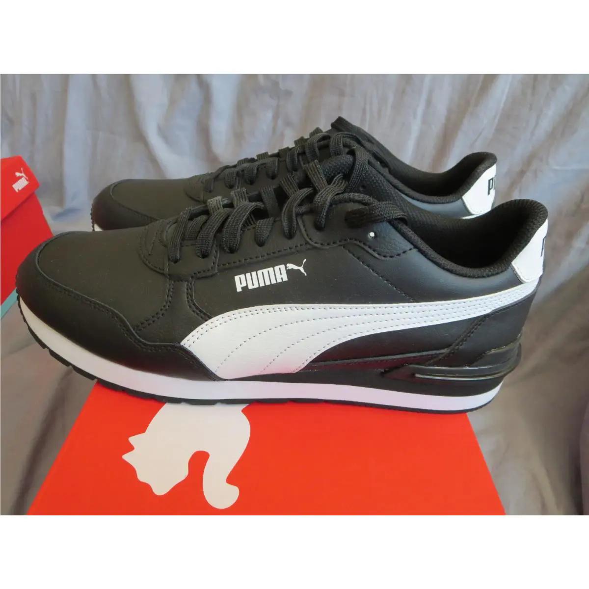 Puma shoes - PUMA ST Runner - Runner - 399068-01 - Black (UPC: 197670327695) 0