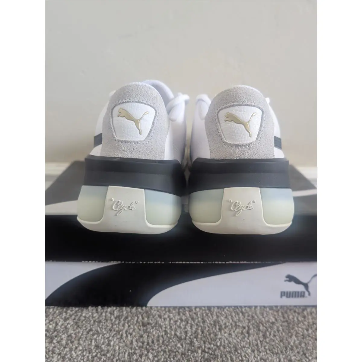 Puma shoes - PUMA Clyde - Clyde - 193663-01 - White 3