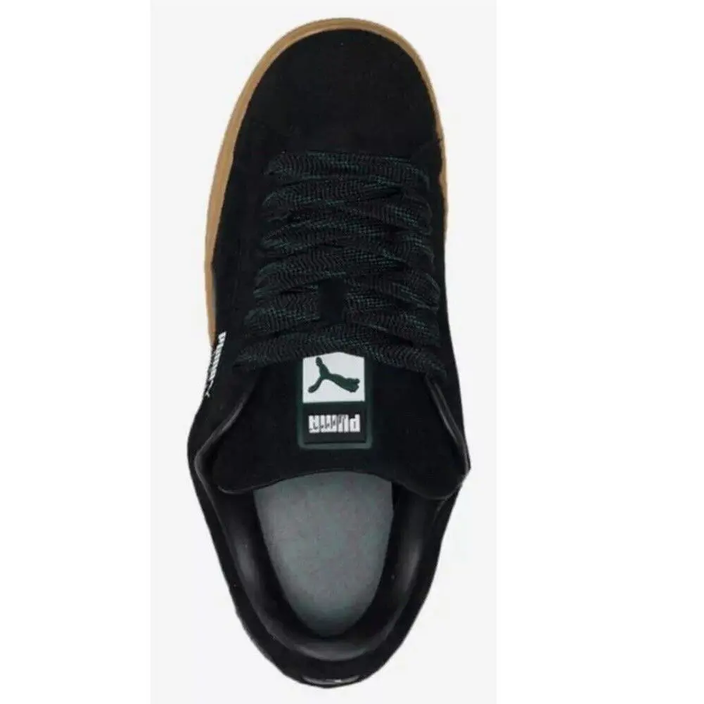 Puma shoes - puma suede xl - suede - 398094-01 - Black/Vine/gum (UPC: 0197646443404) 3
