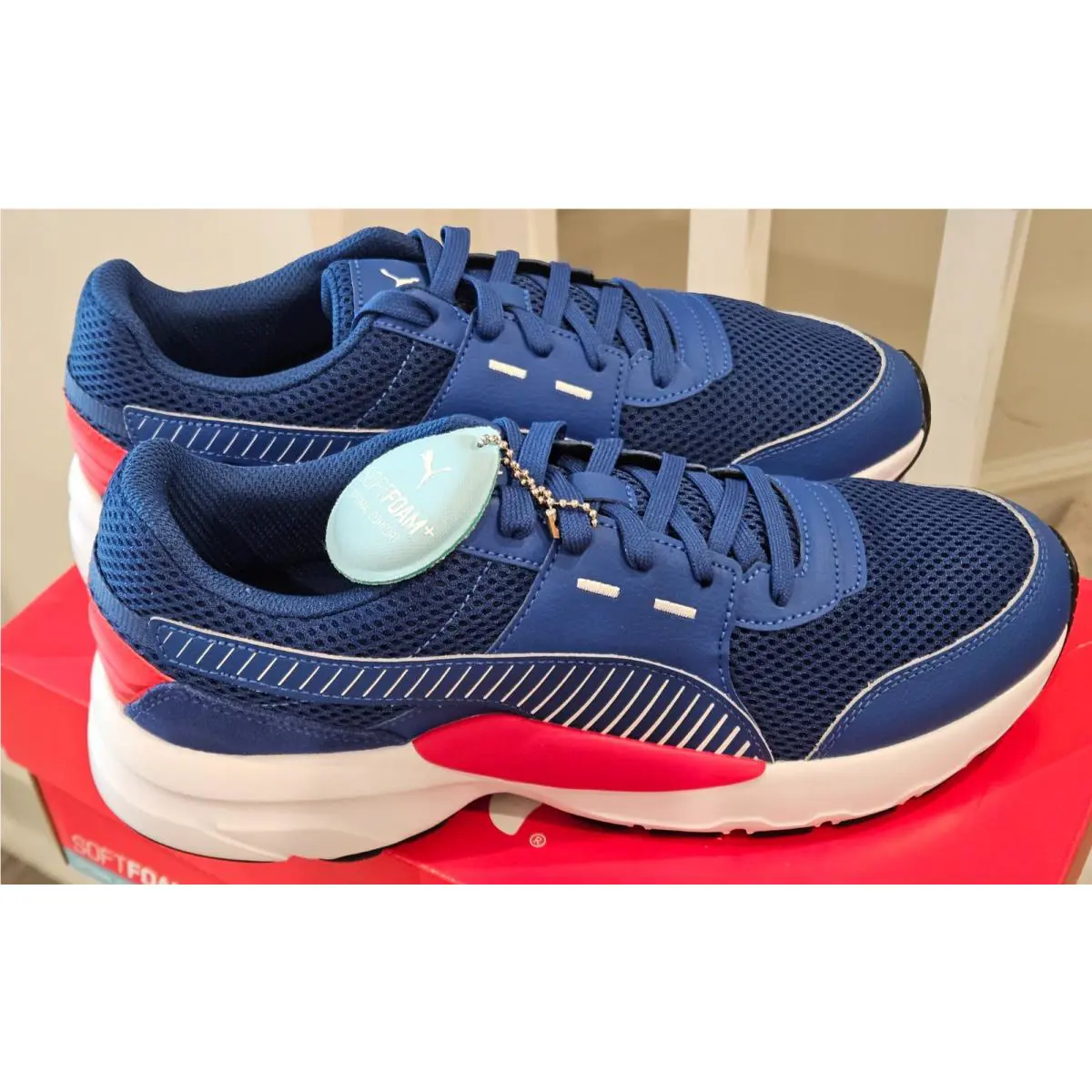 Puma shoes - PUMA Future - Future - 369502-06 - Galaxy Blue / White / Red / Black 1