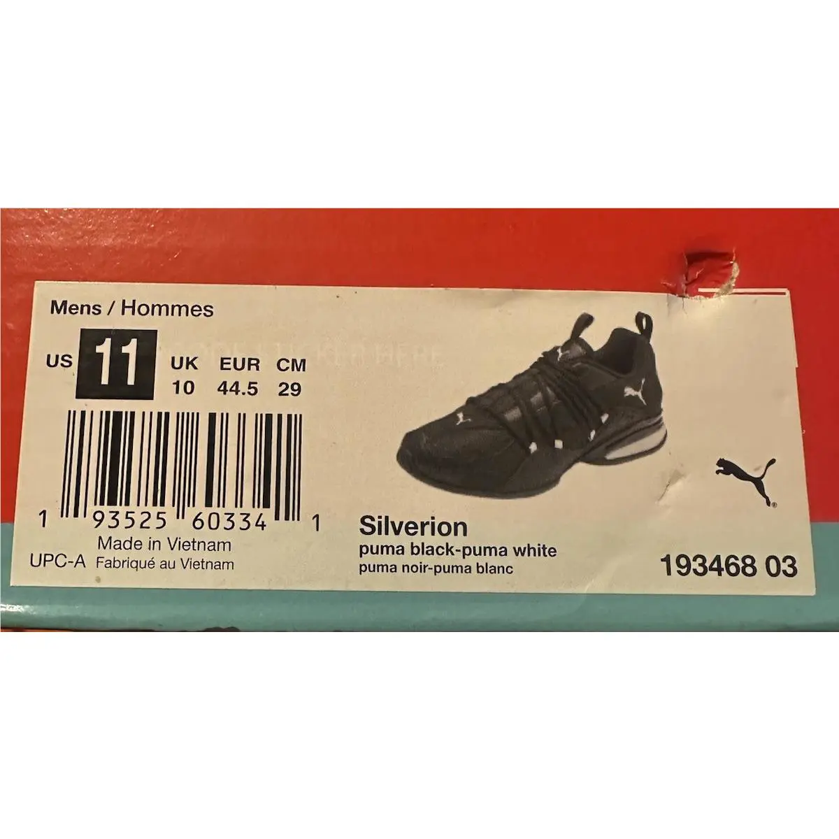 Puma shoes - PUMA Silverion - Silverion - 193468-03 - Black 5