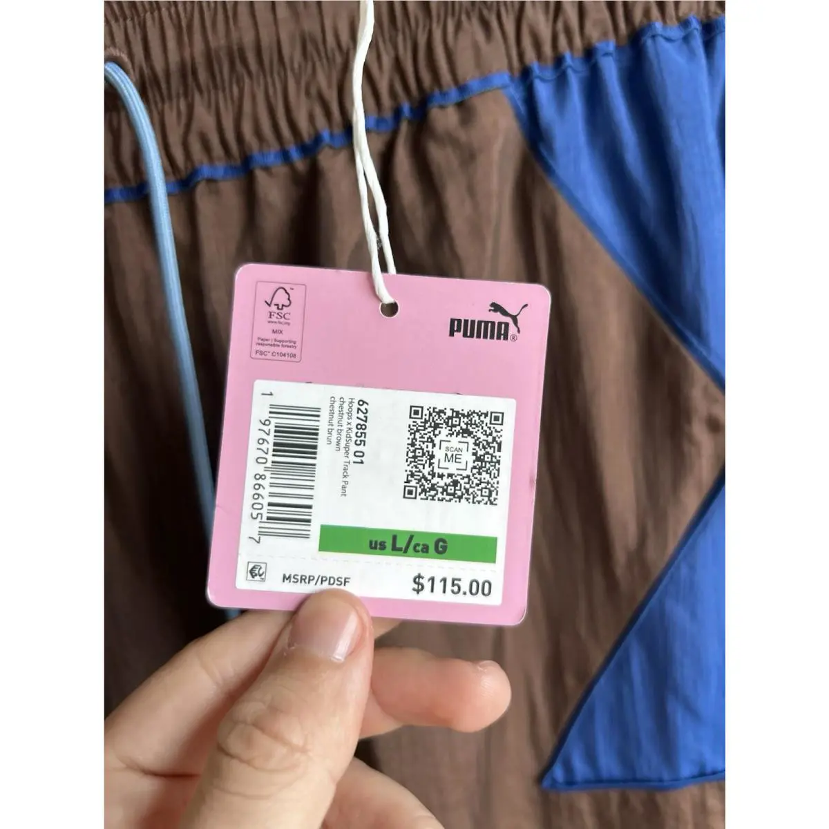 Puma clothing - Brown (UPC: 0197671109481) 1