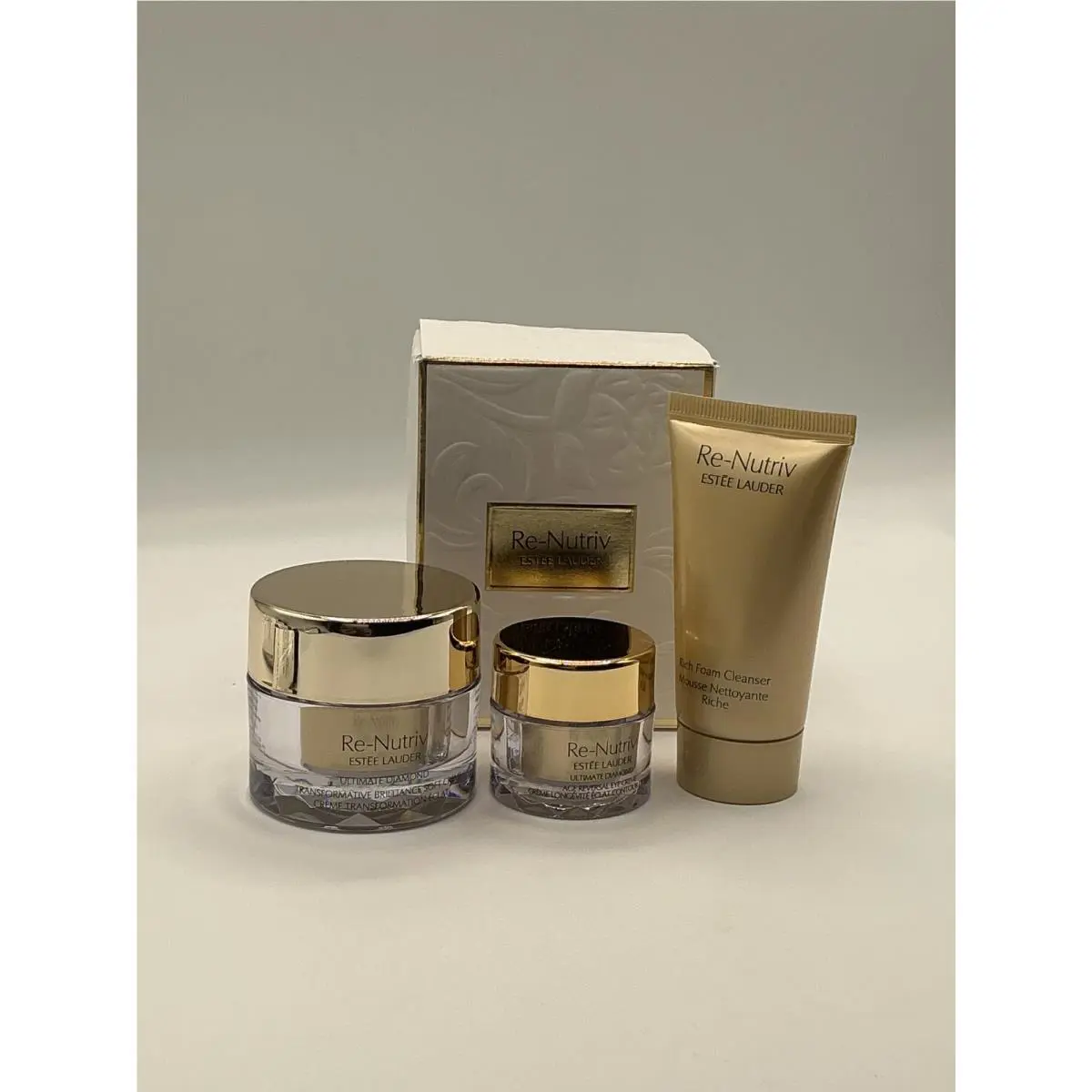 Estee Lauder Re-nutriv Set Mit Ultimate Diamond Transformative Soft Cream 15ml