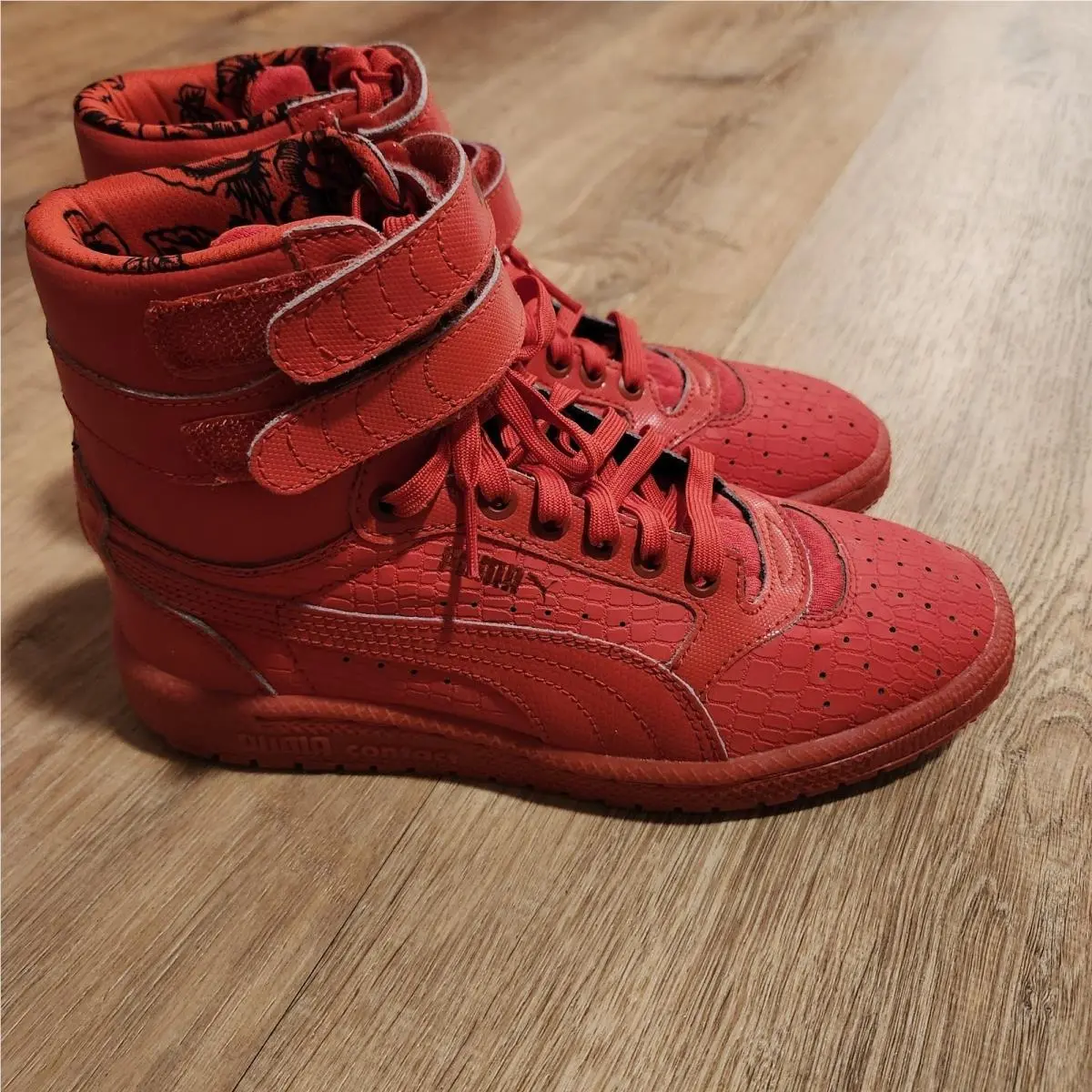 Puma shoes - Puma Sky Hi II High Risk - 361699 01 - Red 0