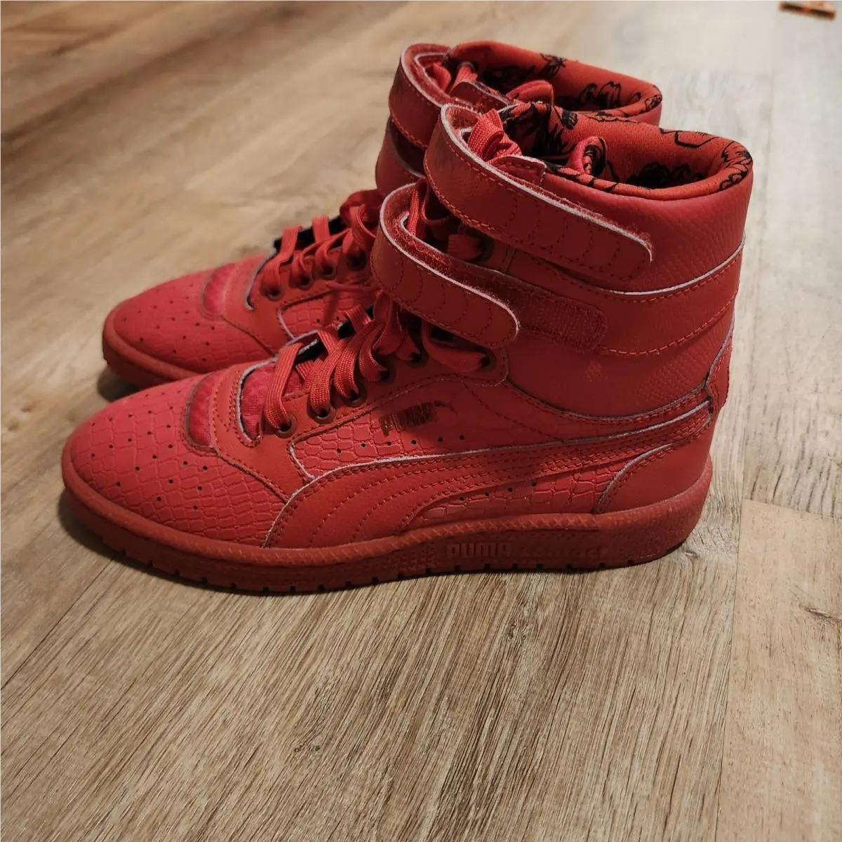 Puma shoes - Puma Sky Hi II High Risk - 361699 01 - Red 3