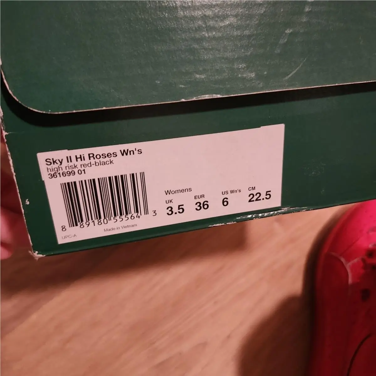 Puma shoes - Puma Sky Hi II High Risk - 361699 01 - Red 7