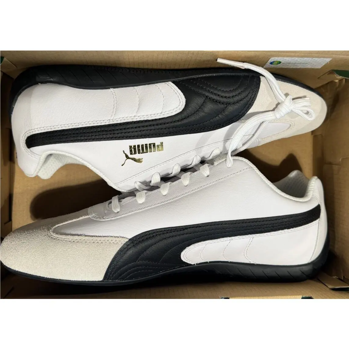Puma shoes - Speedcat Shield BW - Speedcat Shield - White 5