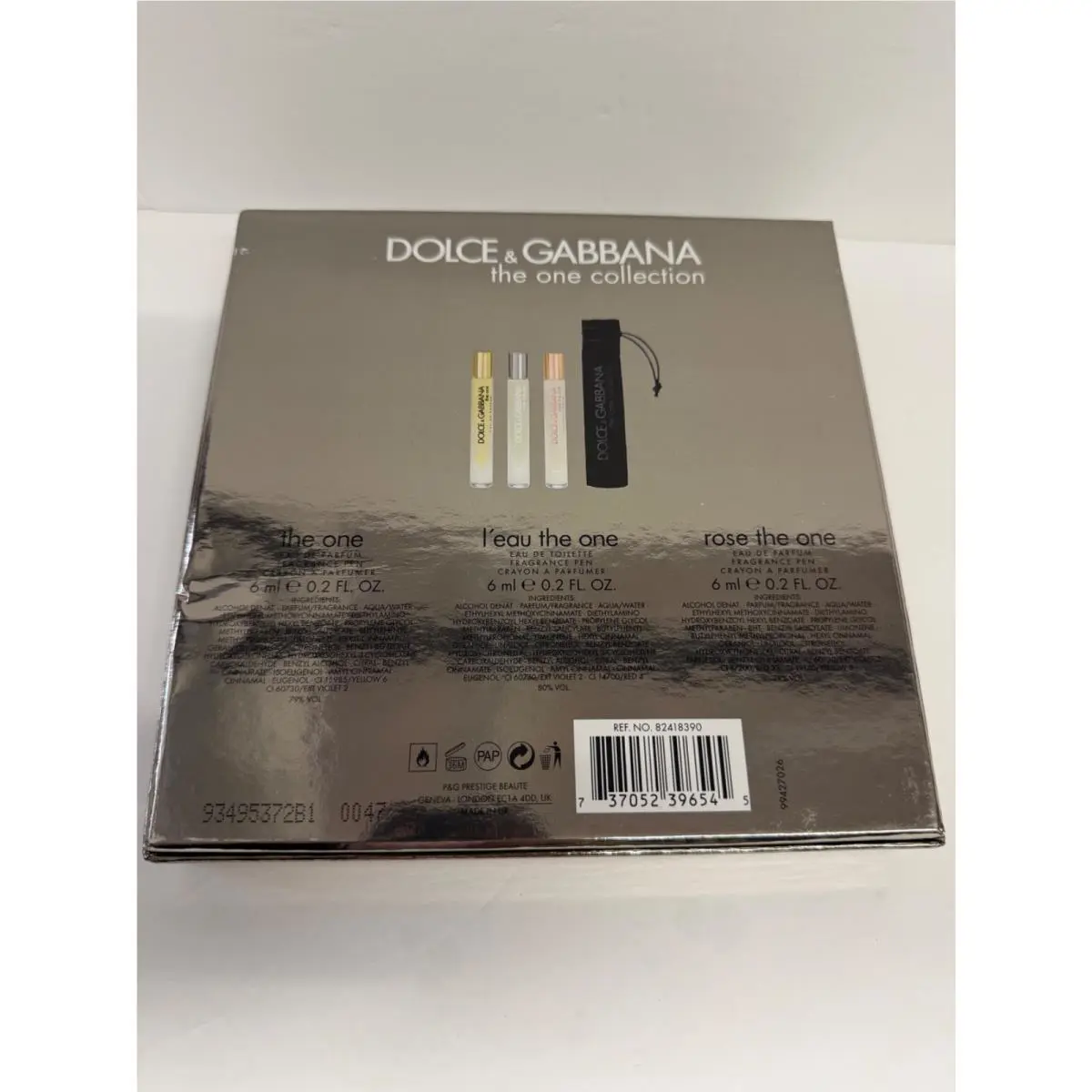 Dolce Gabbana The One Collection: 3 Roller: L`eau The One+the One+rose The One